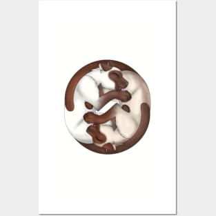 Yin-Yang Cats: Chocolate Point Posters and Art